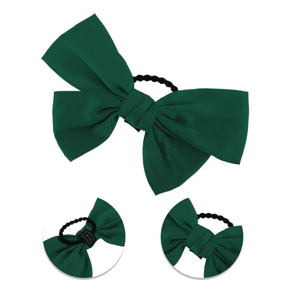 Bowknot Hair Rope Hair Ties Green - Picture 3 of 3